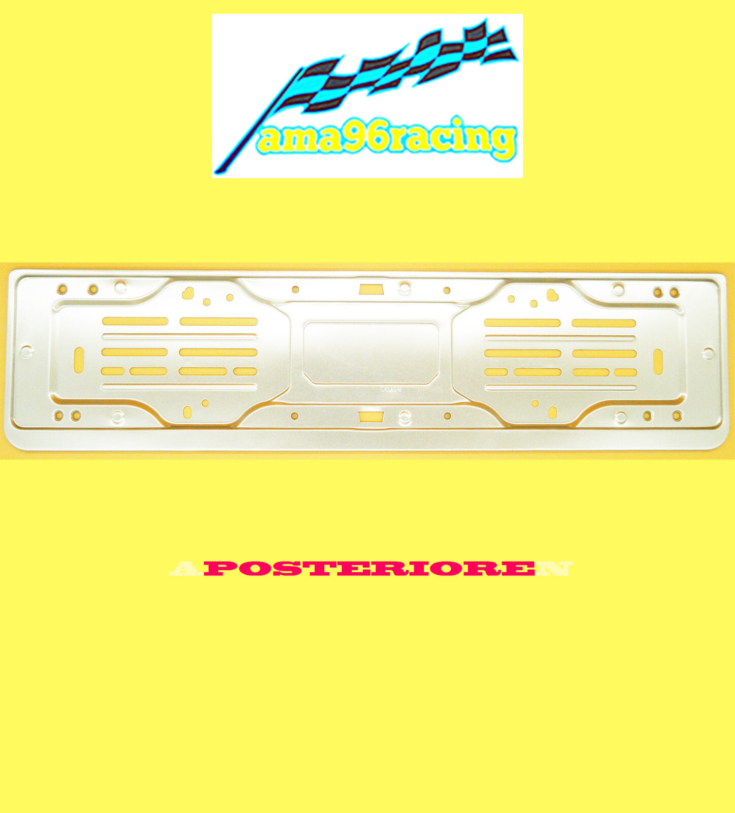Kit Portatarga in Metallo per Citroen C5X Hybrid | Made for Durability - 3