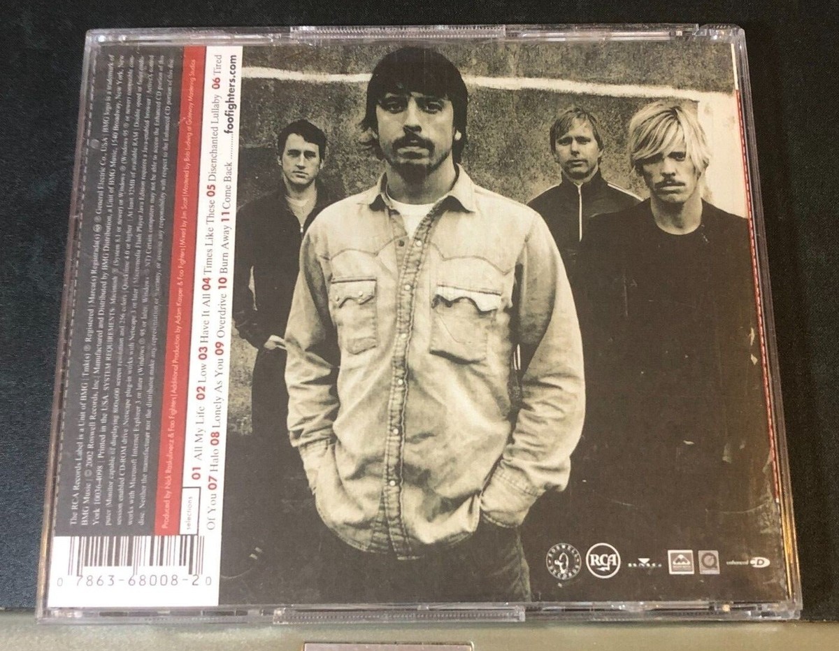 One by One FOO FIGHTERS 2002 CD & DVD Dave Grohl Times Like These