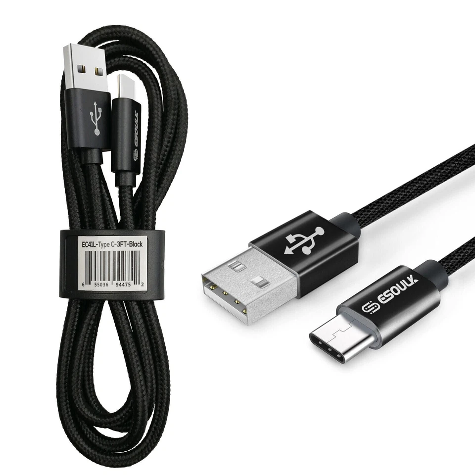 Type C Fast Charge 3.1 USB Cable FOR Sharp Rouvo V - Image 2 of 3