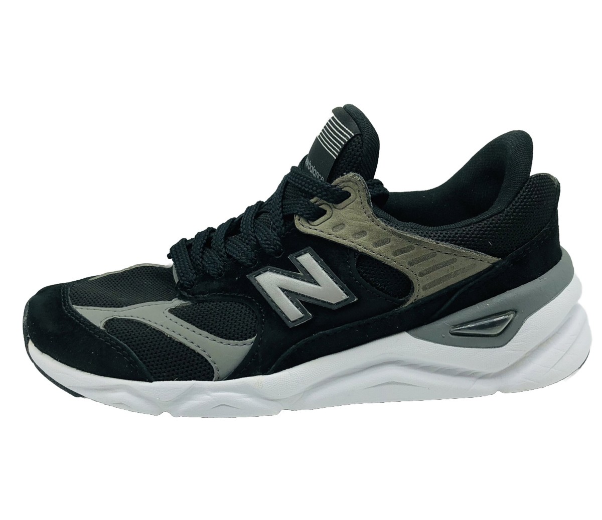 邦楽 newbalance New Balance X-90 Black Castlerock Classic Shoes Sneaker WSX90RLB