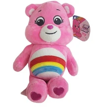Care Bears 9" Cheer Bear 2020 Pink Plush NWT
