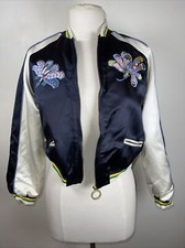 Embroidered Satin Bomber jacket Hilfiger Coll...