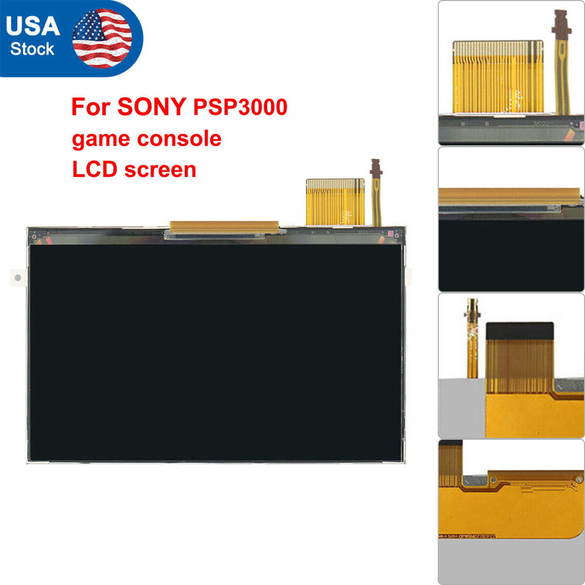 is the backlight part of the lcd screen in stock