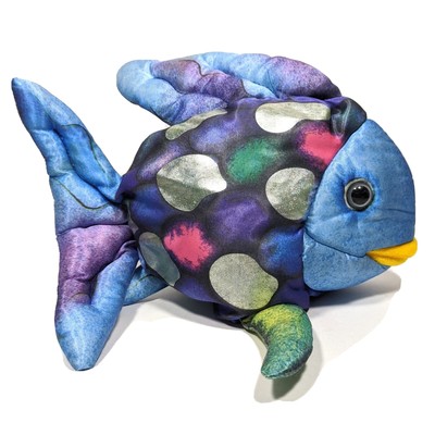 rainbow fish soft toy