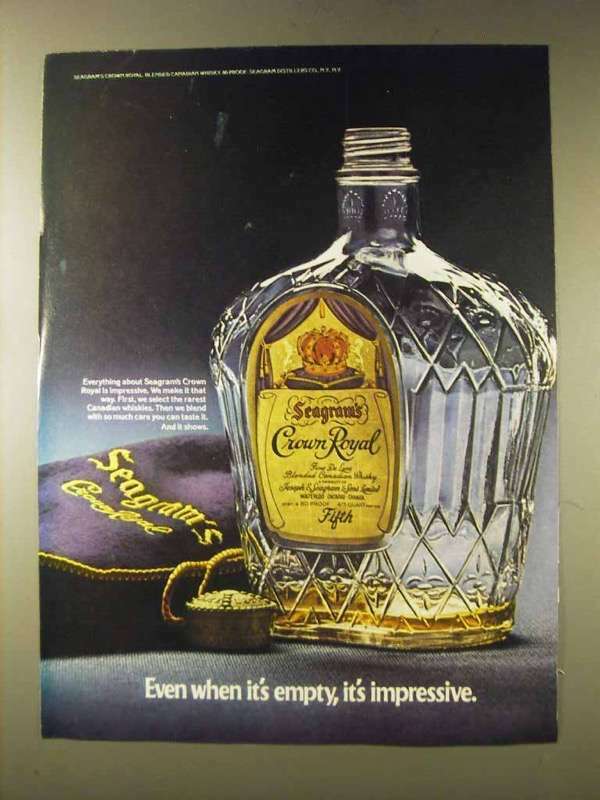 Crown  クラウンロイヤル　1976年　750ml s-l1200.jpg