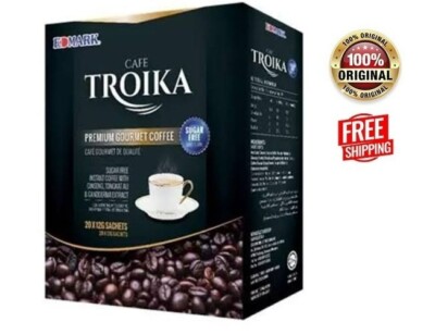 EDMARK CAFE TROIKA Coffee For Men Power Boost Stamina Strong Energy - Sugar Free