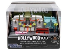 "HOLLYWOOD 100" WALK OF FAME DIORAMA WITH 2 VEHICLES BY JADA 34807 "HOLLYWOOD 100" WALK OF FAME DIORAMA WITH 2 VEHICLES BY JADA 34807