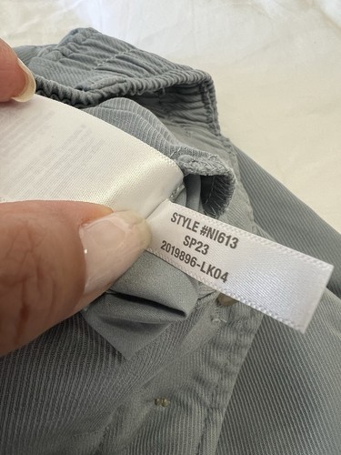 Madewell | Women's 0 | The Neale Straight-Leg Pant Drapeweave NI613 Blueish Gray - Picture 4 of 9