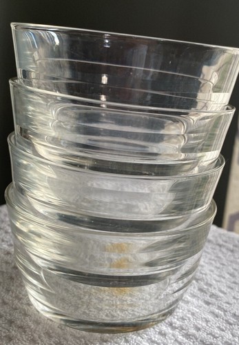 Set Of 4 Vintage Glass Dessert Bowls - Bild 2 von 4