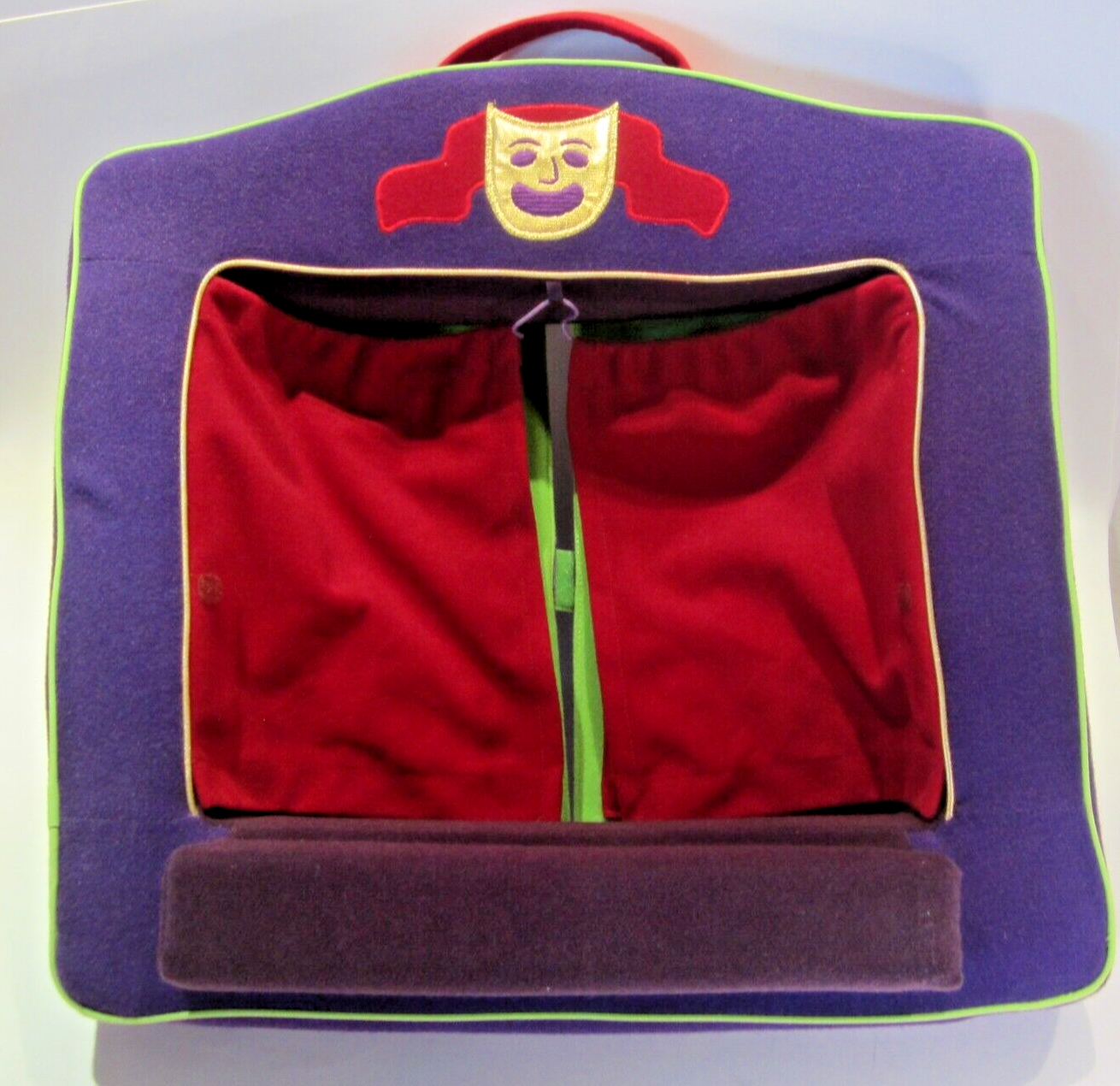2001 Manhattan Toy Tabletop Puppet Theater - Purple - Soft (No Puppets Included)