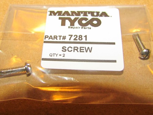 MANTUA TYCO # 7281 TORNILLOS 2 POR PAQUETE ESCALA HO ORIGINAL DE FÁBRICA NUEVO STOCK ANTIGUO | Zustand: New