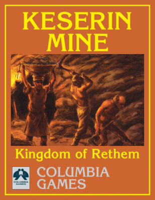 Harnmaster Keserin Mine - Kingdom of  Rethem (18 Color Pages) - COL5767
