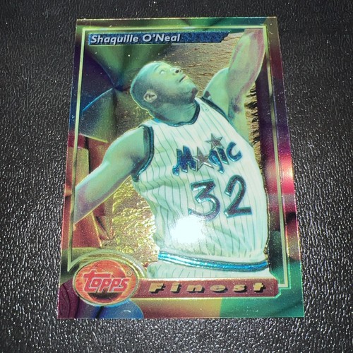 1993-94 Topps Finest - #3 Shaquille O'Neal - Picture 2 of 4