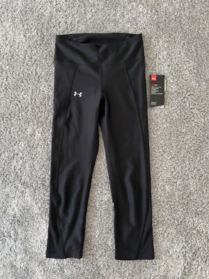 Under Amour +++ 3/4 Leggings Gr. XS in schwarz mit Etikett UVP 50,00 EUR