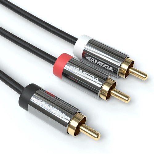 Subwoofer câble Y câble RCA câble RCA câble RCA coaxial HiFi câble audio chinch - Photo 11/15