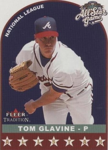 Tom Glavine 2002 Fleer Tradition Card U-348