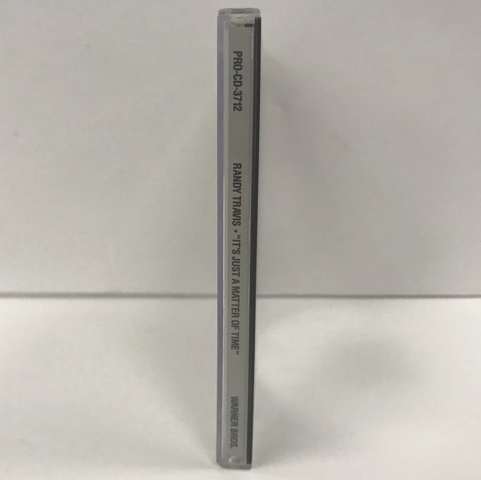 Randy Travis It Was COUNTRY REMIX PROMO CD Single It's Just A Matter of Time Foto 3 de 4