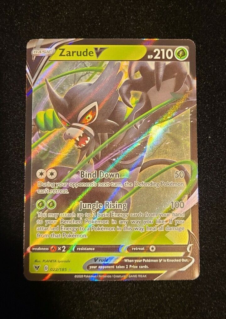 Mavin  Zarude V 22/185 Vivid Voltage NM