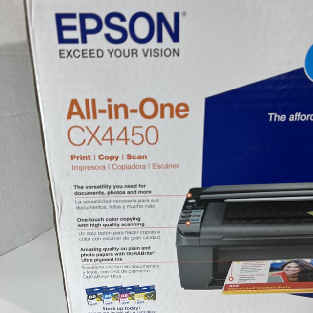 Epson Stylus CX4400 All-In-One Inkjet Printer for sale online | eBay