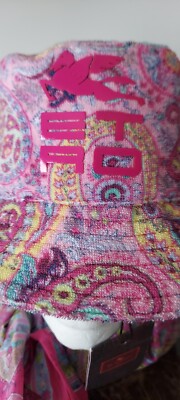 ETRO Beautiful Pink Paisley Ladies Bucket Hat Reg. $460 size  display picture 2