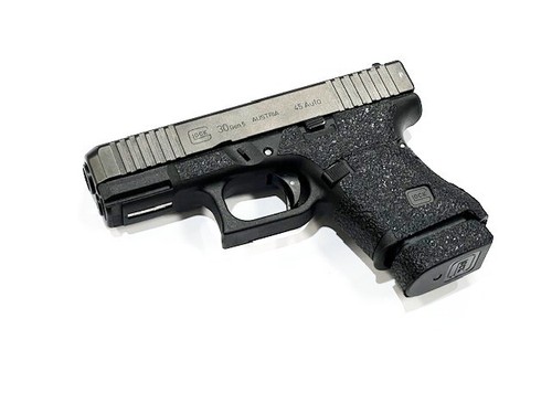 HANDLEITGRIPS Tactical Textured Rubber Gun Grip Tape for Glock 29/30 GEN 5 MOS - Picture 7 of 10
