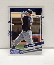 JOE MAUER 2023 Donruss Clearly BLUE ~ Twins #'d /50