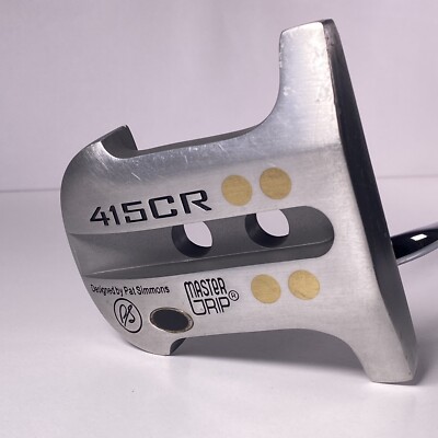 MasterGrip 415CR By Pat Simmons Mallet Putter / RH / 34.75'' Steel Mastergrip