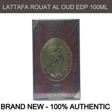 Lattafa Perfumes Rouat Al Oud Eau de Parfum Unisex 100ml/3.4oz Spray, BRAND NEW
