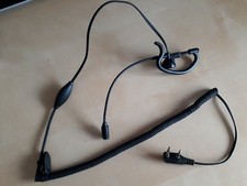 Auricolare con microfono per apparati radiotrasmittenti VHF-UHF 