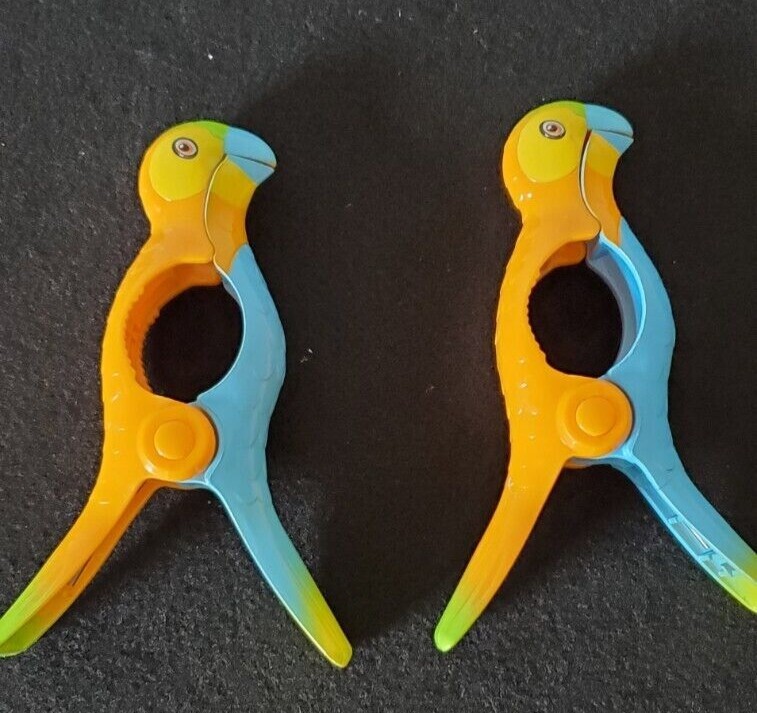  PICNIC TABLE SPECIAL 10 PARROT TABLE CLOTH CLAMPS, OR CLAMPS FOR OTHER THINGS