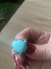 JAY KING RARE  PENDANT,  21” TURQUOISE BEAD  NECKLACE NUGGET EARRINGS, RING 6 🩵 — photo 4