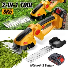 Cordless Hedge Trimmer For DeWalt 24V Battery Grass Shear  Shrubber Trimmer