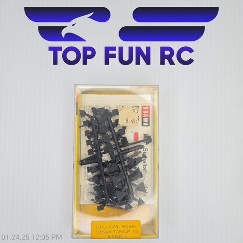 Juego de placa de señalización BRAWA HO SCALE 8618 | Zustand: New