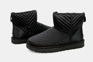 ugg classic mini quilted satin boot