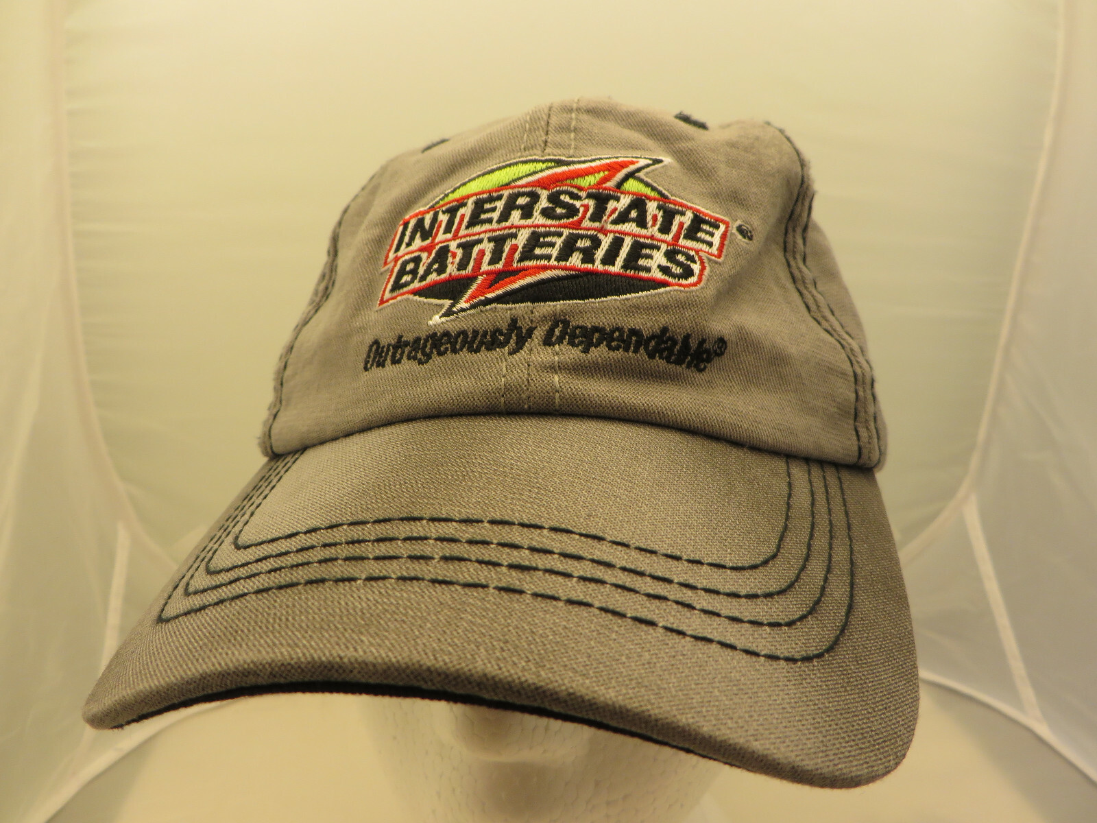 Interstate Batteries baseball cap hat adjustable v - image 1