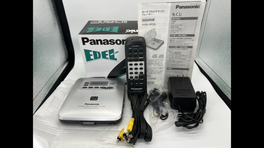 その他 Panasonic SL-VP30-S Rare Vintage PANASONIC VIDEO CD