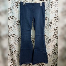 Free People We The Free Float On Flare High Rise Bell Bottom Jeans Size 31