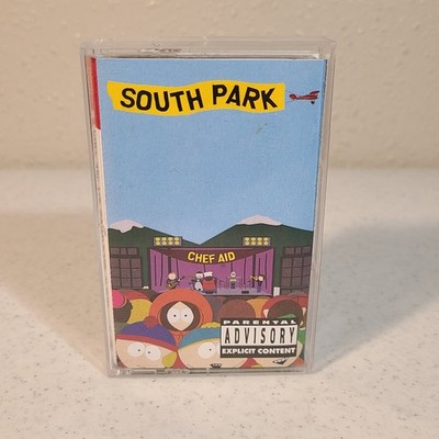 South Park Cassette Tape.   Chef Aid:  The South Park Album Cassette Tape