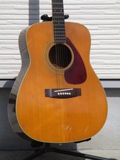 FG-450 1972-73 Green Label Akustikgitarre gebraucht, getestet, Korpuskratzer