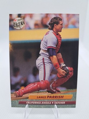 1992 Ultra Lance Parrish California Angels #28