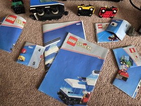 LEGO Trains 4561 Railway Express 100% Complete W/ Instructions And Track