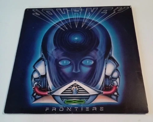 Journey ‎Frontiers Vinyl LP 1983 Carrollton Press QC 38504 Masterdisk VG