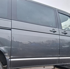 2023 VOLKSWAGEN CARAVELLE T6.1 COMPLETE DRIVER SIDE RIGHT SLIDING DOOR GREY