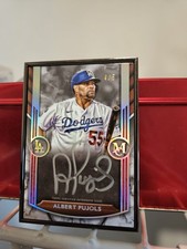2022 Topps Museum Collection Albert Pujols Museum Framed Auto Card /5. Dodgers