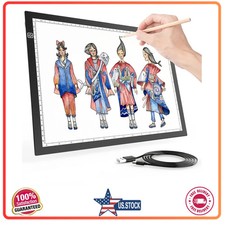A4 LED Light Box Tracing Light Pad for Diamond Painting Drawing Sketching Thin