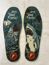 Footprint Insoles 7mm thick Flat Kingfoam Aaron "JAWS" Hamoki  Mens Sz 10/10.5