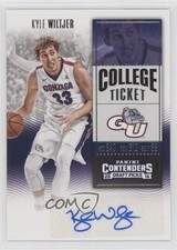 2016-17 Panini Contenders Draft Picks College Ticket Kyle Wiltjer #165 Auto 2u3