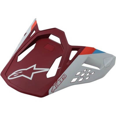 Visier Contact Motorradhelm ALPINESTARS Supertech M8 - Rot Matt 89812193000
