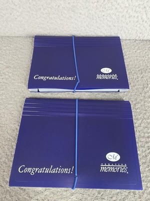 Creative Memories File Mate Mini Accordion 7.5'' x 5.5'' Organizer New Set of 2