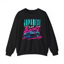 Skyline R32 GT-R Sweatshirt JDM Neon Style Streetwear